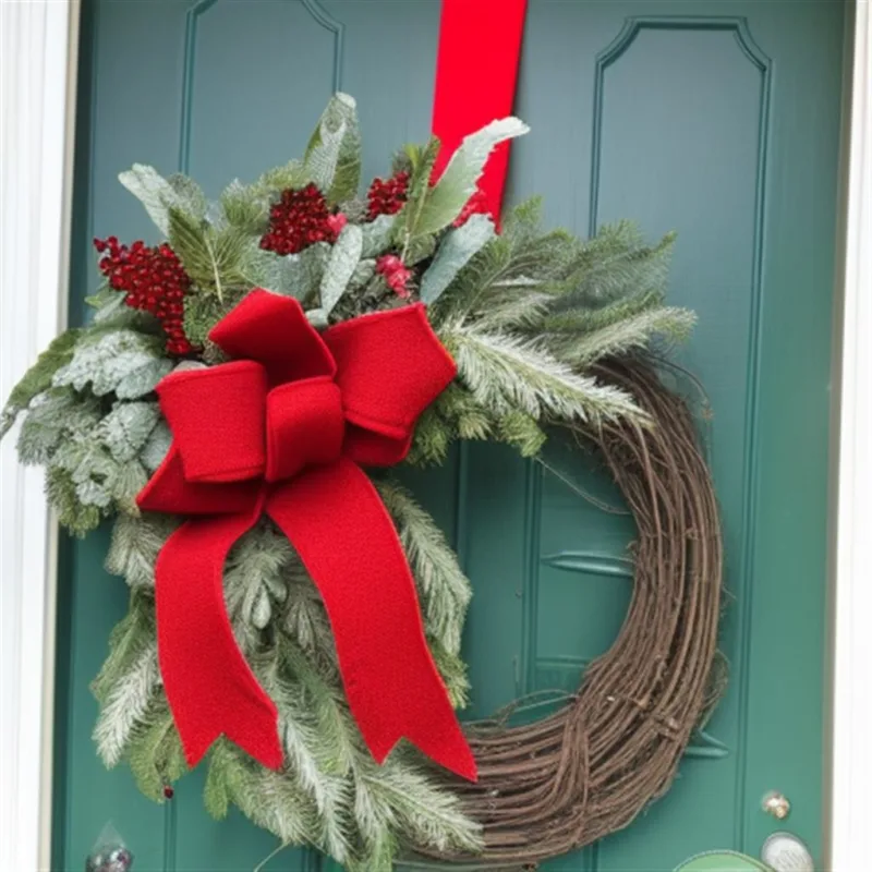 Jak zrobić świąteczny wieniec na drzwi