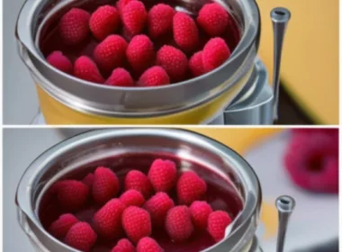 Jak zrobić sok z malin w blenderze lub sokowirówce